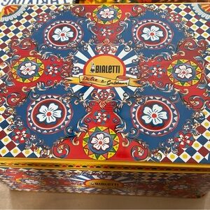 Dolce & Gabbana Bialetti Espresso set - Red, Blue, Yellow